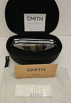 Lunettes de sport et de performance SMITH SHIFT MAG unisexe - Verres clairs à gris - Monture noire