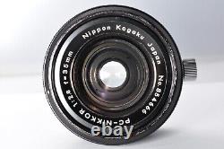 MINT Nikon PC -Nikkor 35mm f/2.8 OBJECTIF DE DÉCALAGE DE CONTRÔLE De JAPON #EA05
