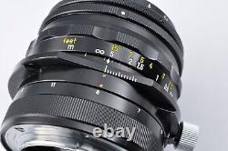 MINT Nikon PC -Nikkor 35mm f/2.8 OBJECTIF DE DÉCALAGE DE CONTRÔLE De JAPON #EA05