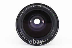 MINT+? Objectif Mamiya Sekor Shift C 50mm f/4 pour m645 1000s Pro TL Japon