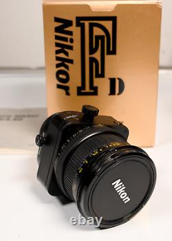 Nikon PC Micro-Nikkor 85mm F/2.8 D, Objectif à décentrement et bascule, Excellent, Complet, TVA