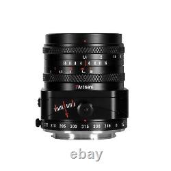 Objectif 7Artisans Tilt & Shift 50mm f/1.4 Apsc pour appareil photo Sony E mount =Noir=