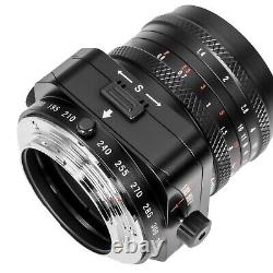 Objectif 7Artisans Tilt & Shift 50mm f/1.4 Apsc pour appareil photo Sony E mount =Noir=