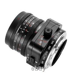 Objectif 7Artisans Tilt & Shift 50mm f/1.4 Apsc pour appareil photo Sony E mount =Noir=