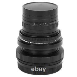 Objectif Full Frame manuel à décalage et bascule de 50mm F1.6 E Mount pour série A9 A7 Mi Kit