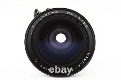 Objectif Mamiya Sekor Shift C 50mm f/4 en excellent état pour m645 1000s Pro TL depuis le JAPON