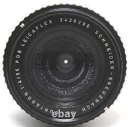 Objectif Schneider PA-Curtagon 4/35mm Shift Lens 11202 pour Leicaflex avec capot 12514
