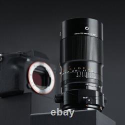 Objectif TTartisan 100mm F2.8 Tilt Shift 2X Macro plein format pour Fuji X Sony E Canon
