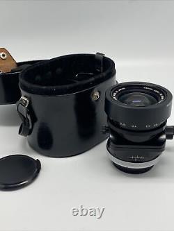 Objectif Tilt-Shift Canon 35mm f/2.8 S.S.C. SSC FD avec étui et boîte d'origine