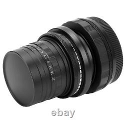 Objectif à bascule et décentrement manuel plein format 50mm F1.6 pour appareil photo monture M4/3 Photographie TDM