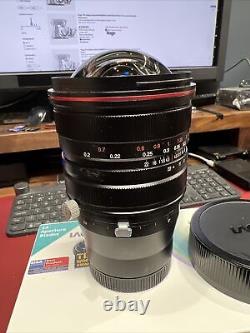 Objectif à décalage Laowa Sony E FE Mount 15mm f4.5 W-Dreamer avec zéro distorsion et 14 lames d'ouverture