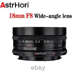 Objectif à décentrement Astrhori 18mm F8 Full Frame pour Canon RF Nikon Z Sony E Leica L