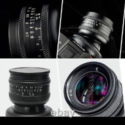 Objectif à décentrement et bascule plein format à grande ouverture manuelle AstrHori 50mm F1.4 pour Leica SL
