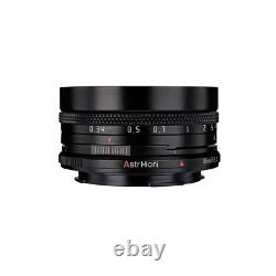 Objectif à décentrement grand angle AstrHori 18mm F8 pour cadre plein format pour Sony E Mount 5R 5T 3N 3R