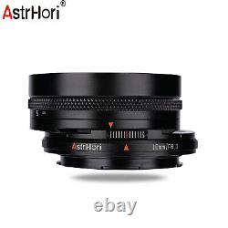Objectif à décentrement plein format Astrhori 18mm F8 pour Sony E A7 Canon RF Mount