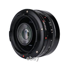 Objectif à décentrement plein format Astrhori 18mm F8 pour appareil photo Sony E A7 Monture Canon RF