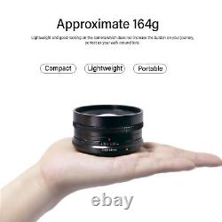 Objectif à décentrement plein format Astrhori 18mm F8 pour appareil photo Sony E A7 Monture Canon RF