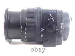 Objectif basculant Nikon PC MICRO NIKKOR 85mm f/2.8 D à décentrement converti, coaxial, Japon