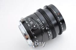 Objectif basculant TTArtisan 50mm f/1.4 pour appareil photo Leica L monture en provenance du Japon #1797