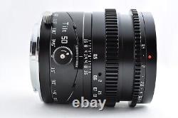 Objectif basculant TTArtisan 50mm f/1.4 pour appareil photo Leica L monture en provenance du Japon #1797