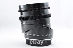 Objectif basculant TTArtisan 50mm f/1.4 pour appareil photo Leica L monture en provenance du Japon #1797