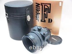 Objectif basculant et décentré Nikon PC Micro-Nikkor 85mm F2.8D, en boîte. St No u16235