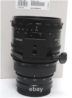 Objectif bascule et décentrement Leica S 5.6/120mm TS-APO-ELMAR-S ASPH. 11079 dans sa boîte