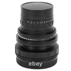 Objectif d'appareil photo 50mm F1.6 FX Mount Tilt Shift Manual Full Frame Alloy Lens