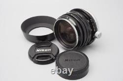 Objectif de décalage de mise au point manuelle Nikon PC-Nikkor 35mm f/3.5 Monture Nikon F