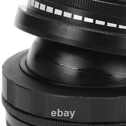 Objectif en alliage à décalage bascule manuel de monture FX 50 mm F1.6 pour Fuji Mirrorless TPG plein format