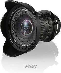 Objectif grand angle macro Venus Laowa 15mm f/4 avec décalage pour monture Sony EF