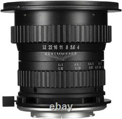 Objectif grand angle macro Venus Laowa 15mm f/4 avec décalage pour monture Sony EF