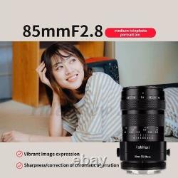 Objectif macro à décentrement et bascule 85mm F2.8 plein format AstrHori pour Sony/Canon/Nikon Z/Sigma