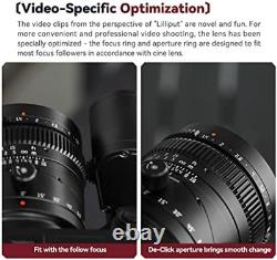 Objectif manuel à décalage et bascule plein format TTartisan 50mm F1.4 pour monture Sony E Leica L