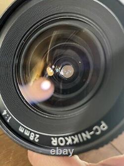 Opt Mint Nikon PC Nikkor 28mm F/4 Objectif à décalage de contrôle de perspective du Japon