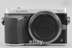 Panasonic LUMIX DMC GX7 Appareil photo numérique sans miroir vidéo FHD60p 16MP Obturateur 5.1k