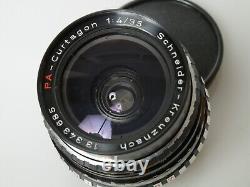 Schneider PA-CURTAGON 4/35 35mm Shift pour Leicaflex I-R9 magnifique + excellent verre